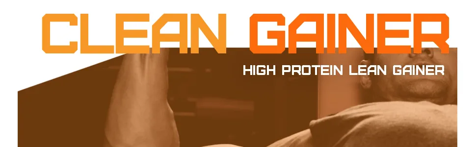 Rivalus Clean Gainer - high protein lean gainer