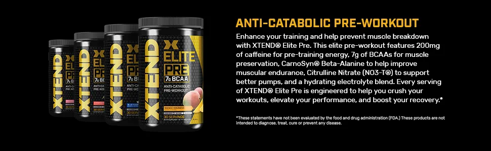 XTEND Elite Pre BCAA - Xtend Elite Pre