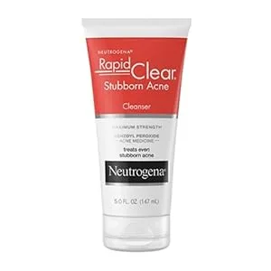 Neutrogena Rapid Clear Stubborn Acne Cleanser Maximum Strength  - Rapid Clear Stubborn Acne Face Cleanser Wash