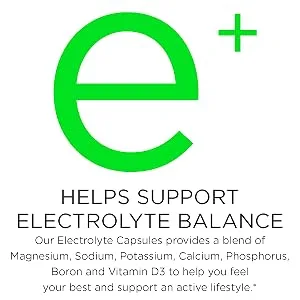 Sunergetic Premium Electrolyte Capsules Support for Keto Low Carb Rehydration & Recovery - 100 Capsules - Best Electrolyte Support on the market - Sunergetic Premium Supplements - Nutrition on the go