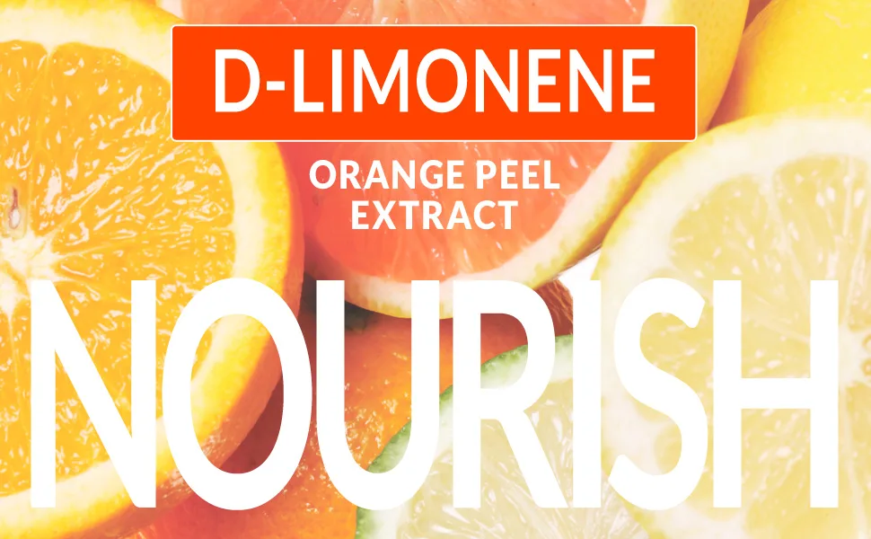 Wellness Resources High Potency d-Limonene Capsules 1000mg - 120 Capsules - D-Limonene Capsules, Orange Peel Extract by Wellness Resources
