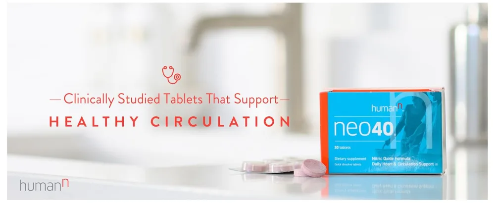 HumanN Neo40 Daily Supplements - 30 Tablets - healthy circulation supplement