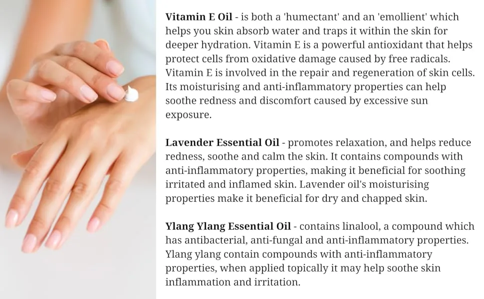 Benatural Essentials Magnesium Relief Cream - 100g - ingredients