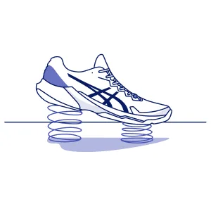 ASICS Men's Gel-Rocket 10.5 Volleyball Shoes - HIGHER