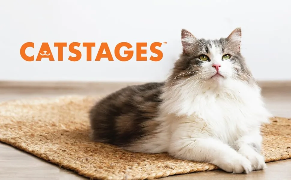 Catstages Orkakat Wiggle Worm Dental Catnip Cat Chew Toy - image