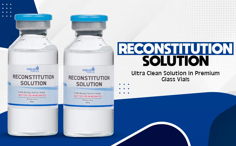 Aqua Science Reconstitution Solution - Pack of 2 - 30ml - reconstitution solution