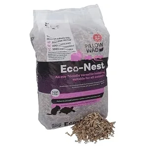 AB Tools Large Quality Bio-Bag Eco-Nest Eco Friendly Shredded CardboardSmall Animal Rabbit Guinea Pig Bedding 3.2Kg - Eco Nest Bedding