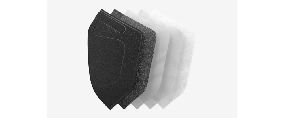 Airinum Lite Air Filter | Replacement Filters for Lite Air Mask 5-Layer Cloth Face Mask Filter | 3-Pack (S) - lite air filter