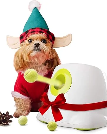 ALL FOR PAWS Cat Litter Deodorizer Smart Pet Odor Eliminator Automatic Pet Odor Eliminator Unscented Dust-Free Versatile Function to Purify Odors from Pet House Toilet Wardrobe USB Powered - ALL FOR PAWS Hyperfetch Ultimate Throwing Toy Interactive Automatic Ball Launcher Dog Toy