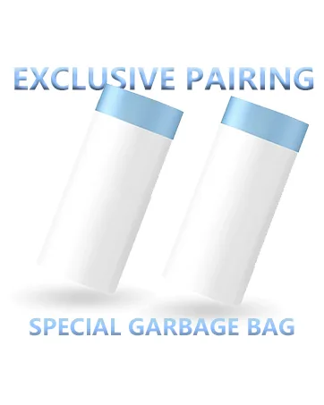 Large Drawstring Cat Litter Pan Bags 45 * 50cm Cat Litter Box Liners for Smart Cats Litter Box (2Rolls/Pack of 30) - SPECIAL GARBAGE BAG