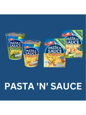 Batchelors Pasta 'n' Sauce Cheese Leek & Ham Pasta Ready Meal 99 g Packet (Pack of 7) Cheese Leek & Ham Original - Pasta
