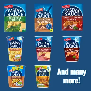 Batchelors Pasta 'n' Sauce Cheese Leek & Ham Pasta Ready Meal 99 g Packet (Pack of 7) Cheese Leek & Ham Original - pasta