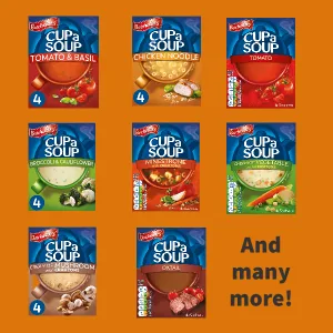 Batchelors Cup a Soup Minestrone with Croutons Instant Soup Sachets 94 g Box (Pack of 9 Boxes - Each Contains 4 Sachets) - Soup