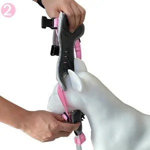 BELPRO Multi-Use Support Dog Harness Escape Proof No Pull Reflective Adjustable Vest with Durable Handle Dog Walking Harness for Big/Active Dogs (Orange M) M (Pack of 1) Orange - escape proof dog harness