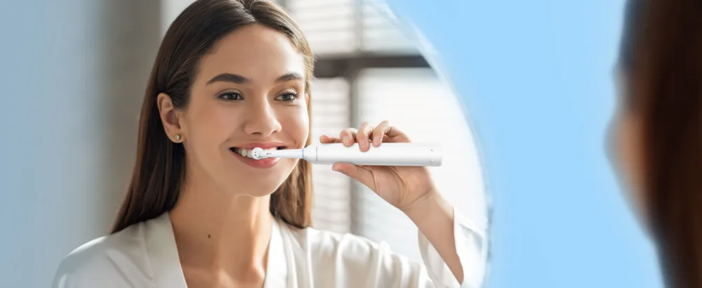 Bitvae R2 Rotating Electric Toothbrush for Adults with 8 Brush Heads 5 Modes Rechargeable Power Toothbrush with Pressure Sensor White White 1 Pack - product information 9