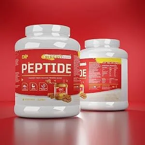 CNP Professional Peptide High Protein 48g Premium Timed Release Protein Blend Micellar Casein Digestive Enzymes 2.2Kg 6 Flavours Available (Salted Caramel) New Salted Caramel - CNP Peptide