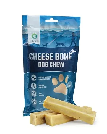Himalayan Cheese Bones - Natural Long Lasting Dog Chews for Large Dogs made from milk pack of 3 - dog chews