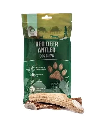 Himalayan Cheese Bones - Natural Long Lasting Dog Chews for Large Dogs made from milk pack of 3 - Split antler chews