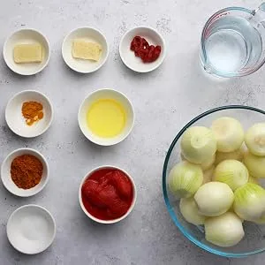 Base Gravy for Curry | 3 x 400g Packs | Make British Indian Restaurant (BIR) Style Curries at Home | East At Home - Base Gravy Ingredients