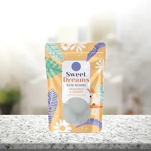 Elysium Spa Chamomile & Jasmine Bath Bombs Chamomile & Jasmine 16.67 g (Pack of 3) - bath bomb