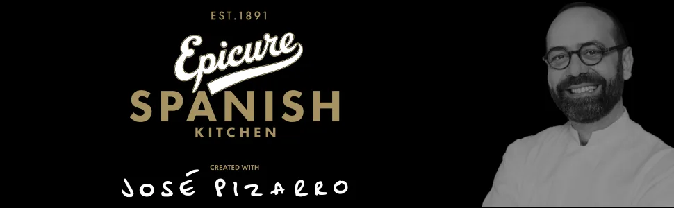 Epicure Spanish Kitchen with Jos Pizarro - Meat Stock with Chicken 720 ml (Pack of 1) - Header Spanish Range