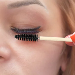 G2PLUS 50PCS Bamboo Lash Mascara Wands - Pink Disposable Eyelash Brushes Spoolies- Eyelash Mascara Applicator Brush Makeup Tools for Eye Lash Extensions 50 Count (Pack of 1) Pink - Lash Brush Disposable