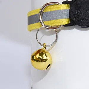 GingerUPer Cat Collars Quick Release Reflective Cat Collars with Bells and Safety Release Adjustable 8-12" to Fit All Domestic Cats(12 Pack) - cat collar bell