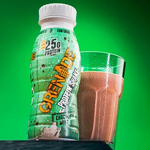Grenade High Protein Shake 8 x 330 ml - Chocolate Mint (Packaging May Vary) Chocolate Mint 330 ml (Pack of 8) - Chocolate Mint Protein Shake