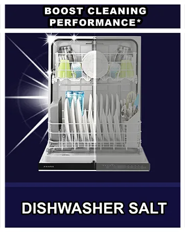 pack of 6 Dishwasher Salt Bag 2Kg - dishwasher salt 1kg