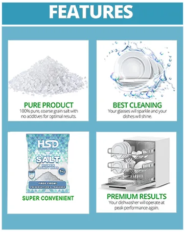 5kg dishwasher salt dishwasher detergent salt with pre-soaking action water softener salt (Pack Of 3) - 5kg dishwasher salt