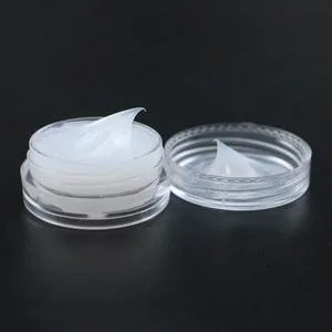 kuou 50 Pcs Empty Plastic Cosmetic Jars 5ml Sample Containers Pots Bottles with Clear Lids - product information 19