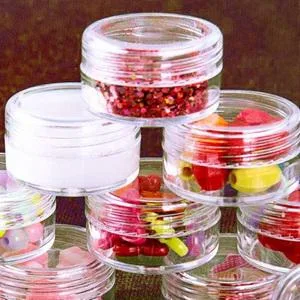 kuou 50 Pcs Empty Plastic Cosmetic Jars 5ml Sample Containers Pots Bottles with Clear Lids - product information 22