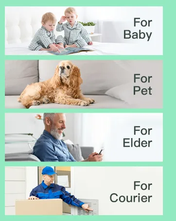 LAXIHUB 1080P Pet Camera 2 Pack Puppy Camera/Cam Indoor CCTV WiFi Camera Night Vision 2-Way Audio M1 2pc - partner