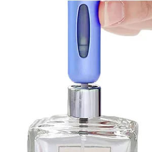Leikedun 5 PCS Perfume Atomiser Bottles 5ml Mini Refillable Spray Portable Liquid Bottle with Visual Window Empty Travel Bottle for Purse Handbag Pocket Luggage - product information 19