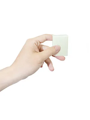 Maryton Nail Buffer Mini Block File 100/120 Grit Disposable Bulk 130 Count (White) - MARYTON MINI NAIL BUFFER BLOCK