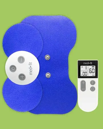 Med-Fit Wireless Butterfly Self-Adhesive Pads 16cm x 9cm Suitable for The Painless TENS Model (only) Supplied with a Remote Control. January 2023 Onwards. Code RC340. (5 Pack (RC340)) - Med-Fit Wireless TENS