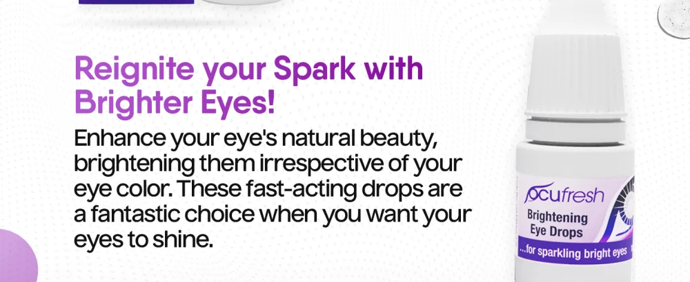 Brightening & Refresh Drops | Eye Drops for Tired & Dry Eyes | Sterile & Lab Tested 1 Pack - Bright_d2