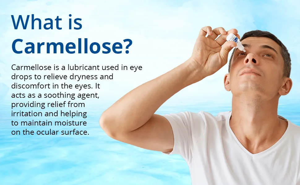 PUROPTICS Carmellose 0.5% Lubricant Eye Drops for Dry Eyes and Irritated Eyes 10ml (Pack of 1) - Eye Drops