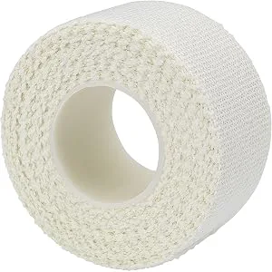 HypaBand EAB First Aid Tape Medium (5 cm x 4.5 m) for Sports Support Strapping and Dressings - Pack of 3 Rolls White Medium (5cm) Pack of 3 - HypaBand EAB Tape