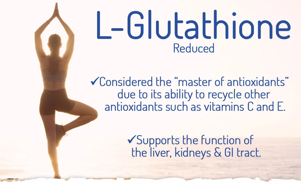 Glutathione Reduced - 320mg - UK Made - Zero Additives - Vegan - Pullulan (120 Capsules) 120 count (Pack of 1) - L-Glutathione