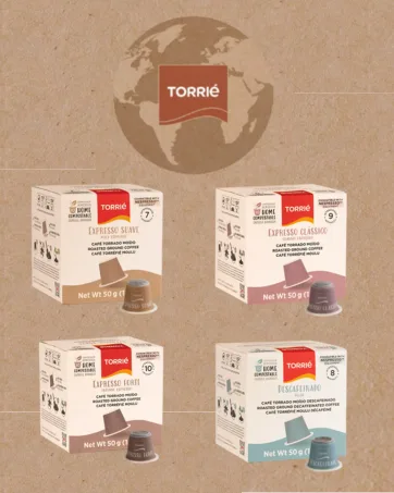 Black Tea Pods 60 Pack - by Torri Capsules Nespresso Compatible Pods Variety Blend Mix Box of 60 - World Freindly