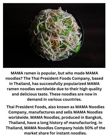 MAMA Instant Noodles Shrimp Tom Yum Flavour 90g Jumbo (Pack of 20) 1 Case - product information 3