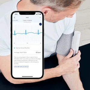 Withings BPM Core - Electric Arm Blood Pressure Monitor with ECG and Digital Stethoscope Wi-Fi Synchronization - BPM Core