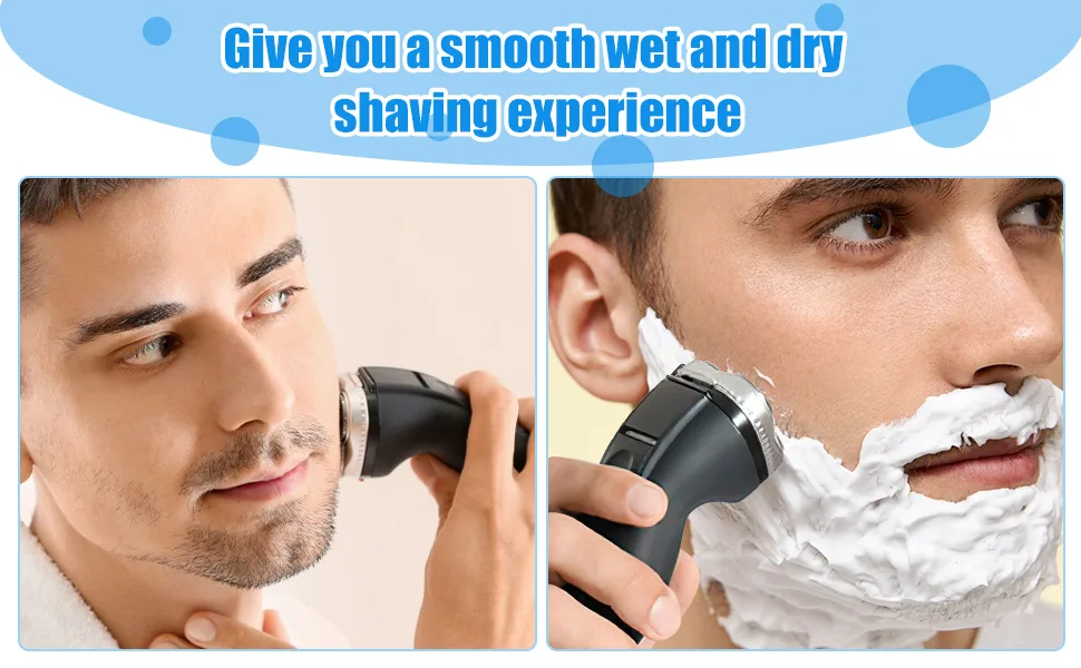 6 Pack Replacement Shaver Heads Compatible with Philips Series 5000 Shaver Heads Replacement with Cleaning Brush Dual Blade Replacement Head - product information 14