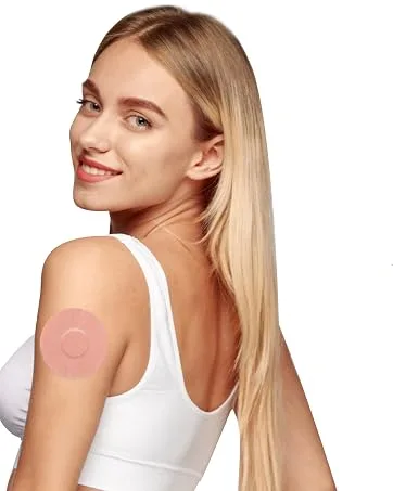 Freestyle Libre 2 Sensor Patches - 40 Packs Freestyle Libre 2 Sensor Covers Waterproof Adhesive Patches CGM Patches Without Glue by YOUSHARES (Black) - dexcom 1 patches dexcom g6 overpatch glucose sensor patch libre sensor stickers libre 2 stickers