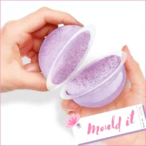 So Bomb DIY Aroma Bath Bombs 3 Pack Colourful Fun + Easy to Make Just Add Water Ready in Under 1 Hour! for Ages 6+ 466 g (Pack of 1) - Mould it
