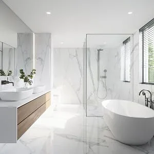 Duzzit Cool Linen Bathroom Cleaning Mousse - clean bathroom