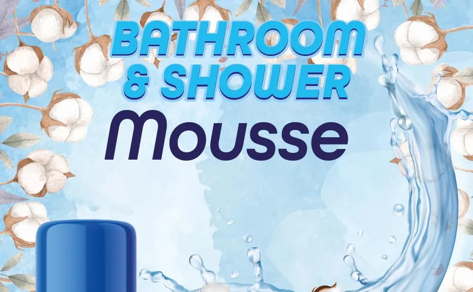 Duzzit Cool Linen Bathroom Cleaning Mousse - cool linen