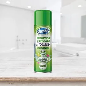 Duzzit Mountain Valley Bathroom Cleaning Mousse - easy to use