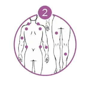 Kinetik Wellbeing TENS Replacement Pads (Pack of 4) In Association with St John Ambulance - product information 5